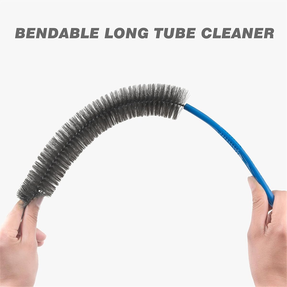Drain Snake Flexible - Juego de cepillos para limpieza de