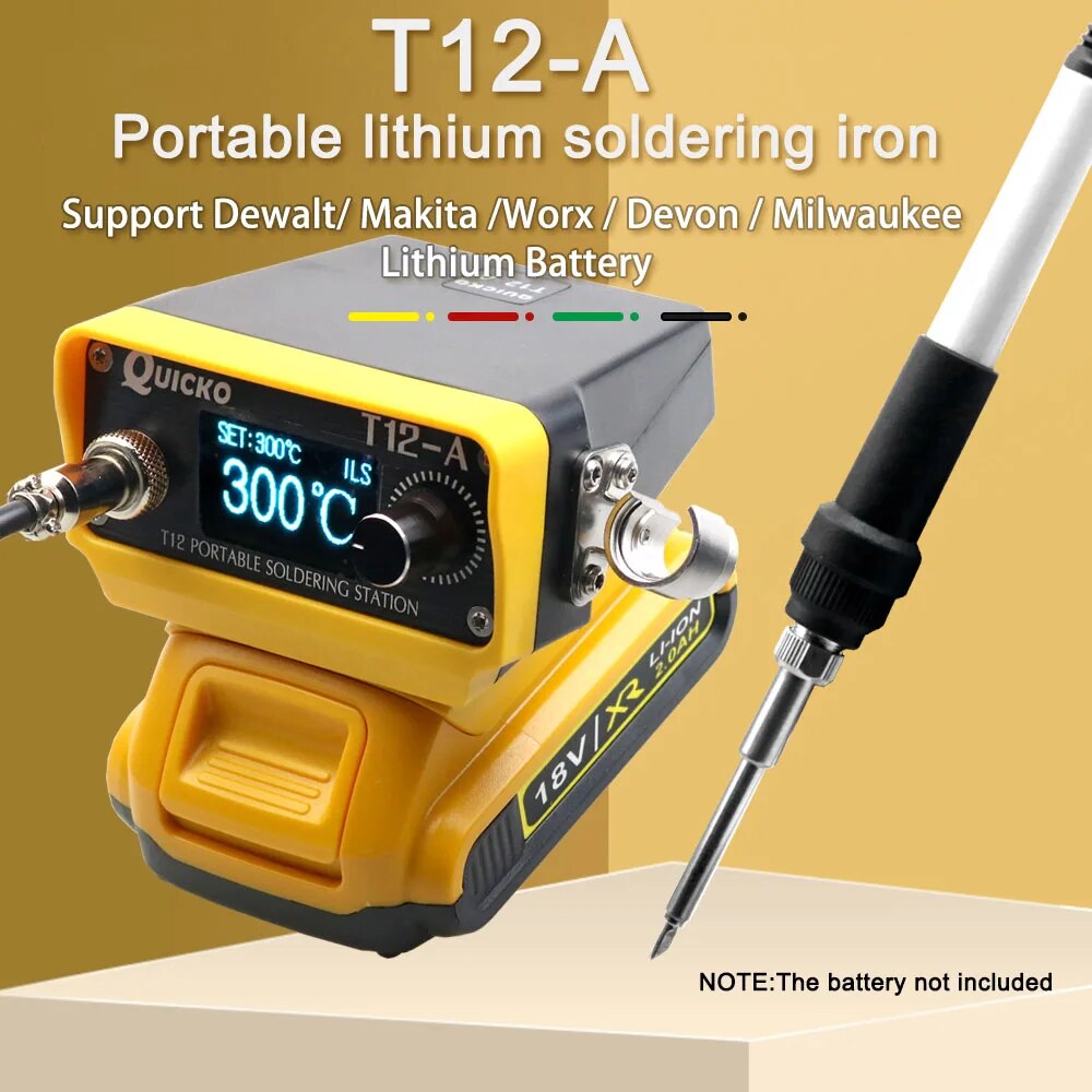 Milwaukee Drill M12 Fuel - Estación de soldadura inalámbrica T12 de