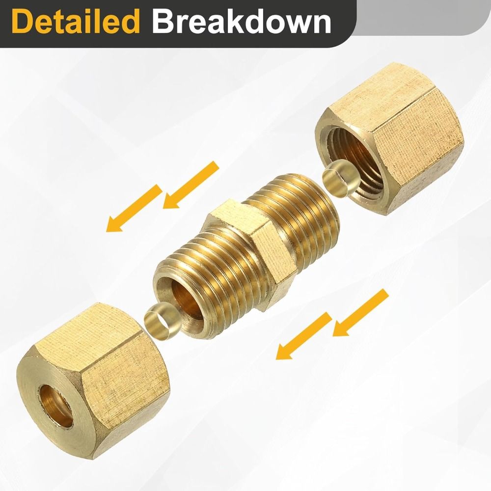 Conector de compresión de lató - Compression Fitting Brass reseña y precio