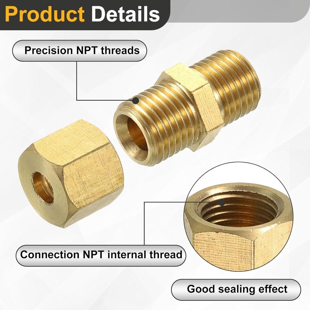 Conector de compresión de lató - Compression Fitting Brass reseña y precio